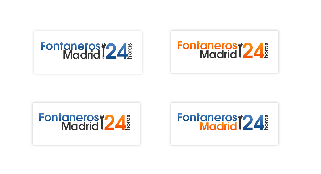 Концепция и изработка на лого дизайн за Font24madrid.  additional image 1