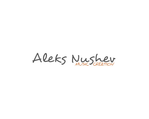 Концепция и изработка на лого дизайн за Aleks Nushev Music Creation.